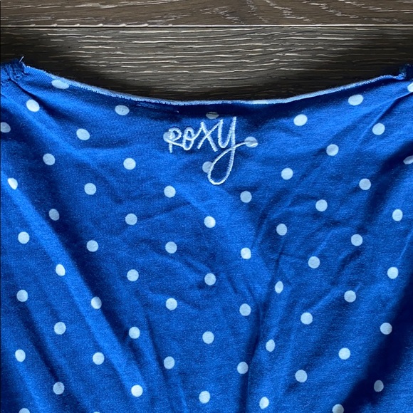 Roxy Sleeveless Polka Dot Top - NWT - Picture 6 of 6